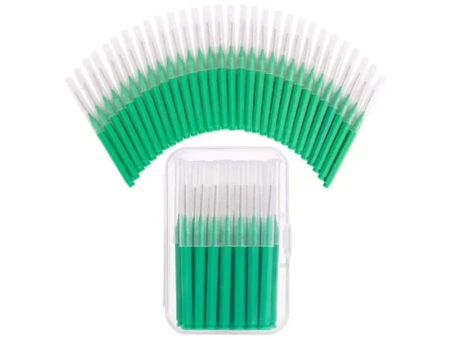 Zielone szczoteczki międzyzębowe FoxDental